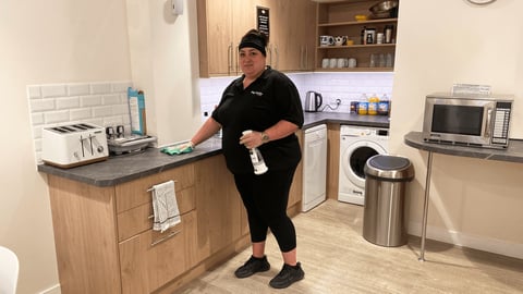 Ola Smiling - Trailfinders Kitchen